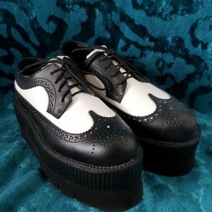 TUK lug sole wingtip brogue creeper USW8